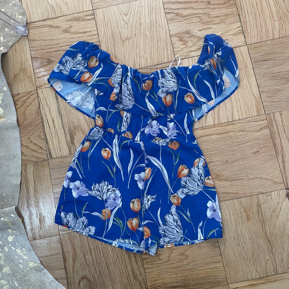 Lulus floral romper